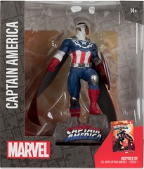 Marvel Collection Wv3 Captain America (All New Captain America #1) 1:10 Scale Posed Figure